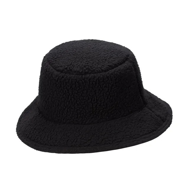 NIKE 漁夫帽 NSW 黑色 羊羔毛 毛絨 雙面 遮陽帽 帽子 FJ8690-010