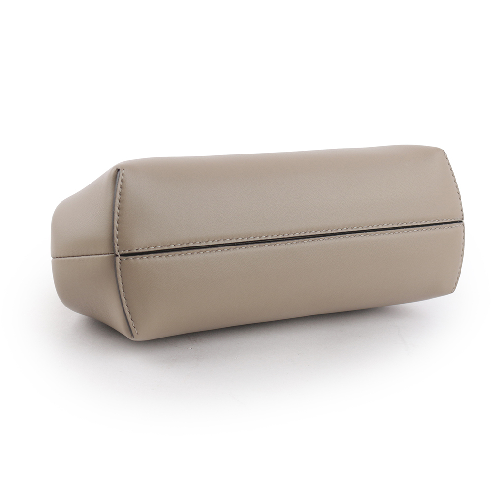 【FENDI】Fendi First 納帕皮革小款手拿包/斜背包(鴿子灰) 8BP129 ABVE F0E65