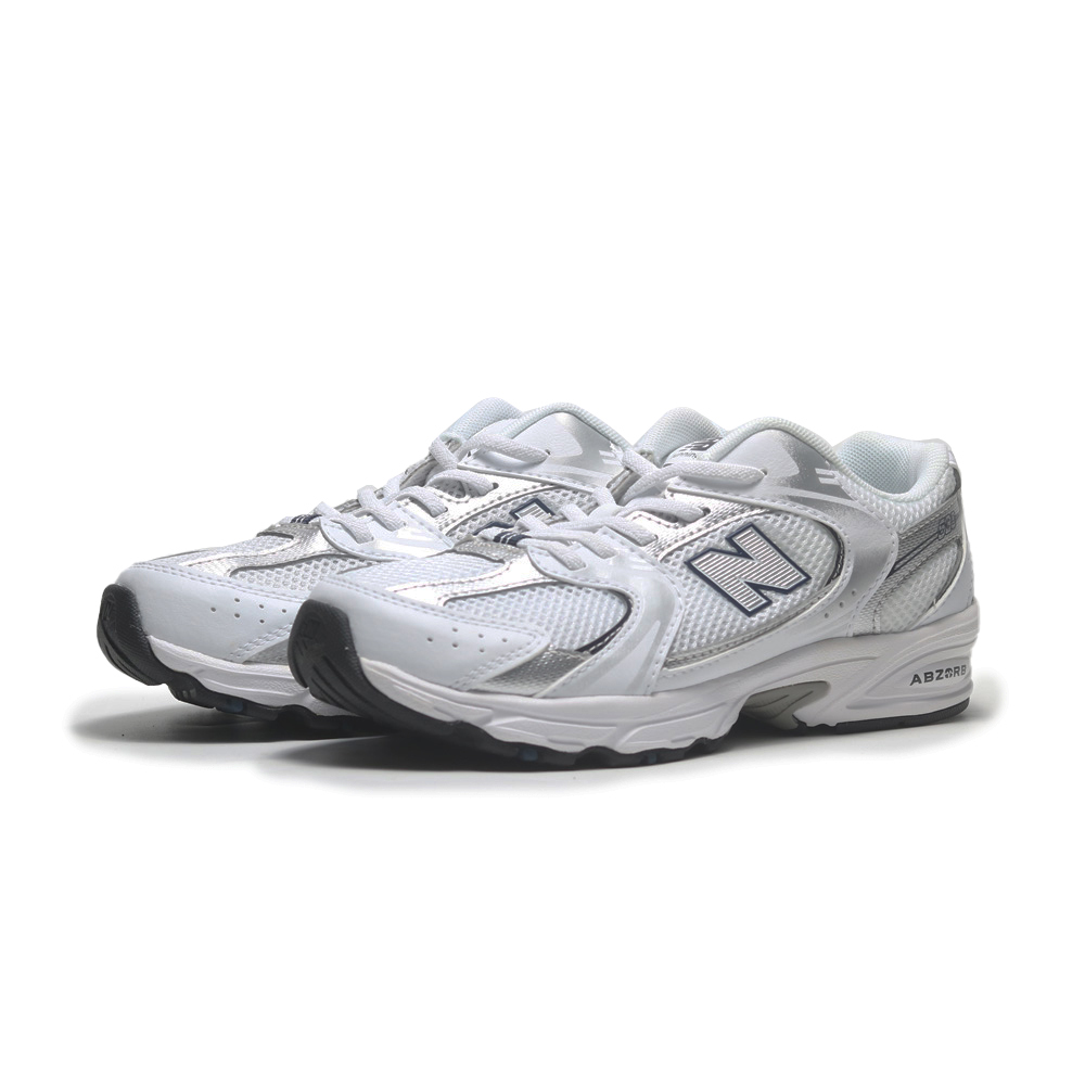 NEW BALANCE 童鞋 NB 530 白銀 網布 復古 中童 PZ530SB1