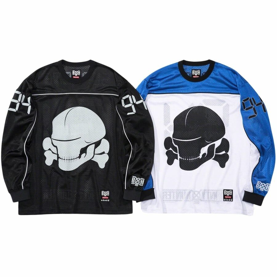 supreme bountyhunter Moto Jersey 黒　美品