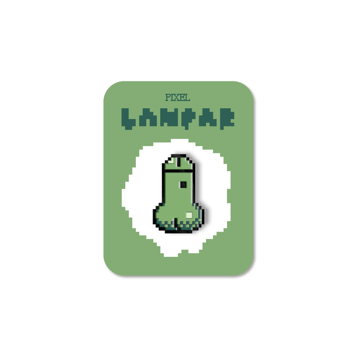 Lanparman｜絕版｜金屬徽章｜Kai像素聯名ㄐㄐ