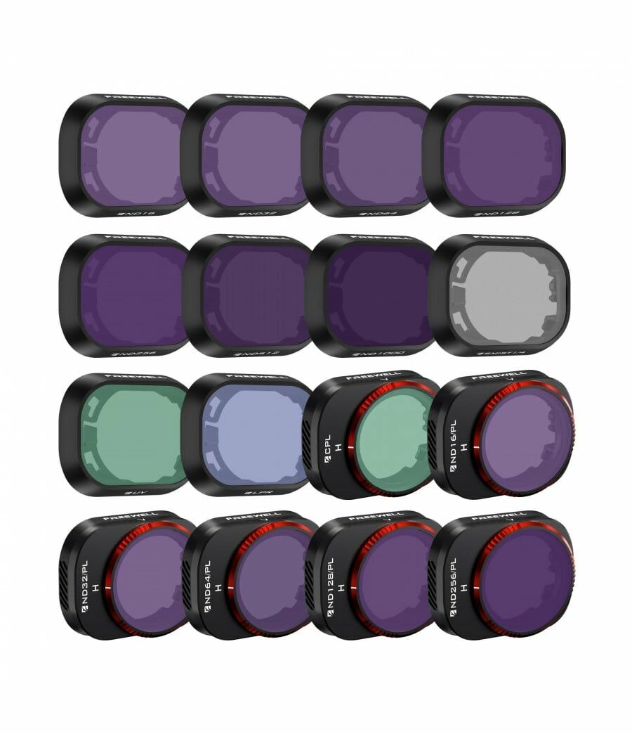 Freewell DJI Mini 4 Pro Filters Mega 16Pack