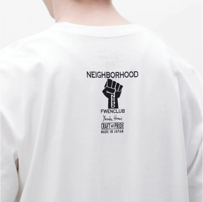FWENCLUB YUSUKE HANAI NEIGHBORHOOD 聯名短T 花井祐介2色現貨