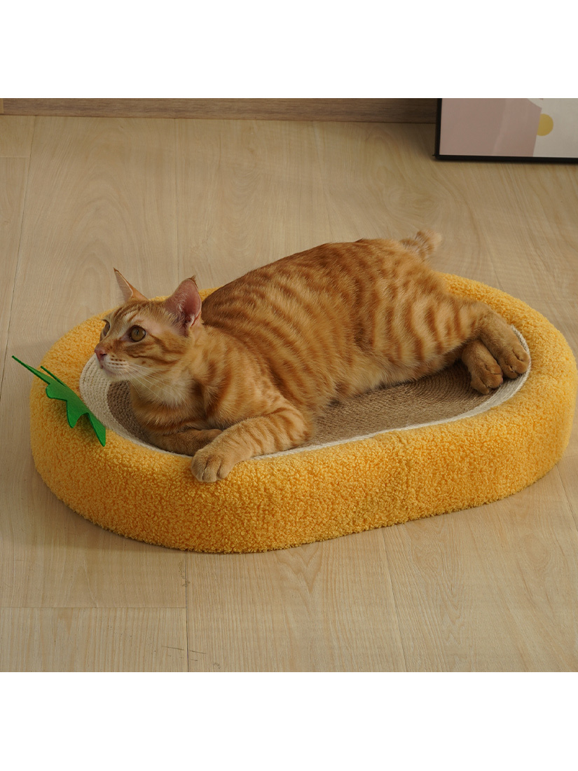 【福利品】喵仙兒-鳳梨酥大型貓抓窩