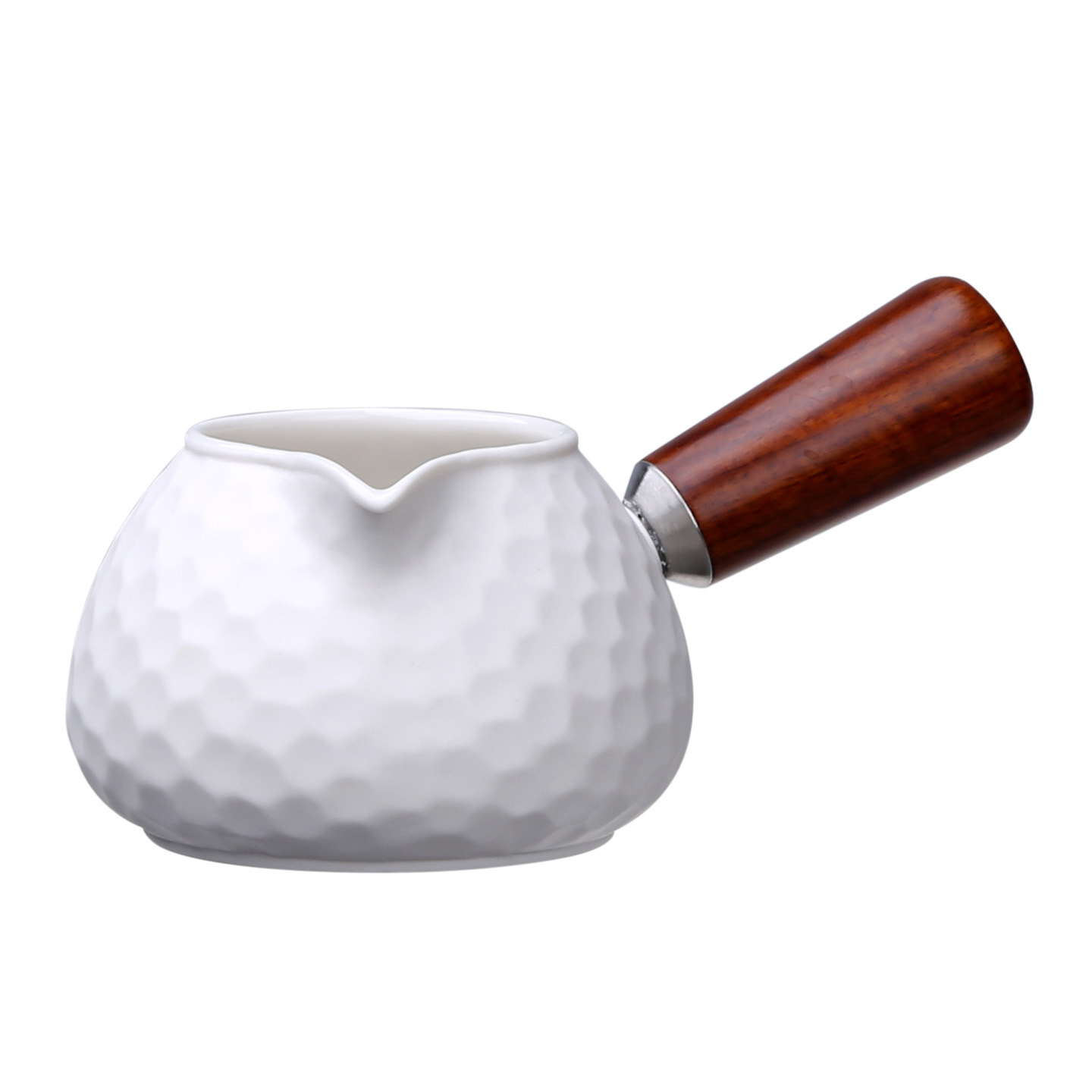 鎚紋木雙色公杯|黑釉|白釉(250ml)