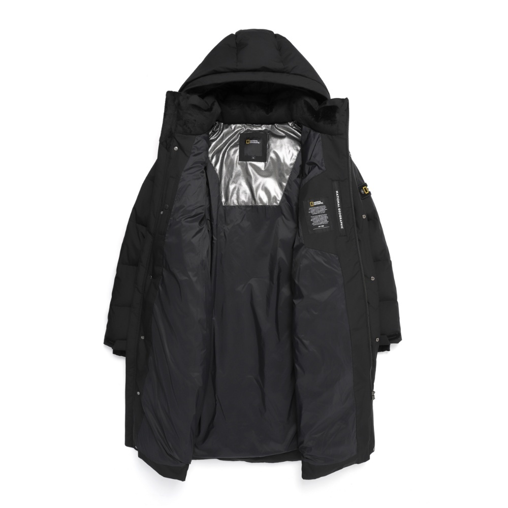 National geographic long down jacket online