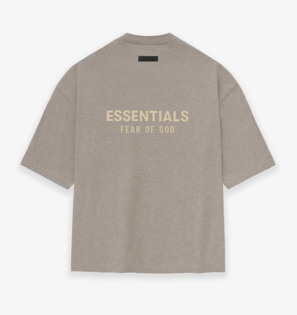 [INSTOCK] Fear Of God Essentials FW23 Core V-Neck Tee Heather Grey