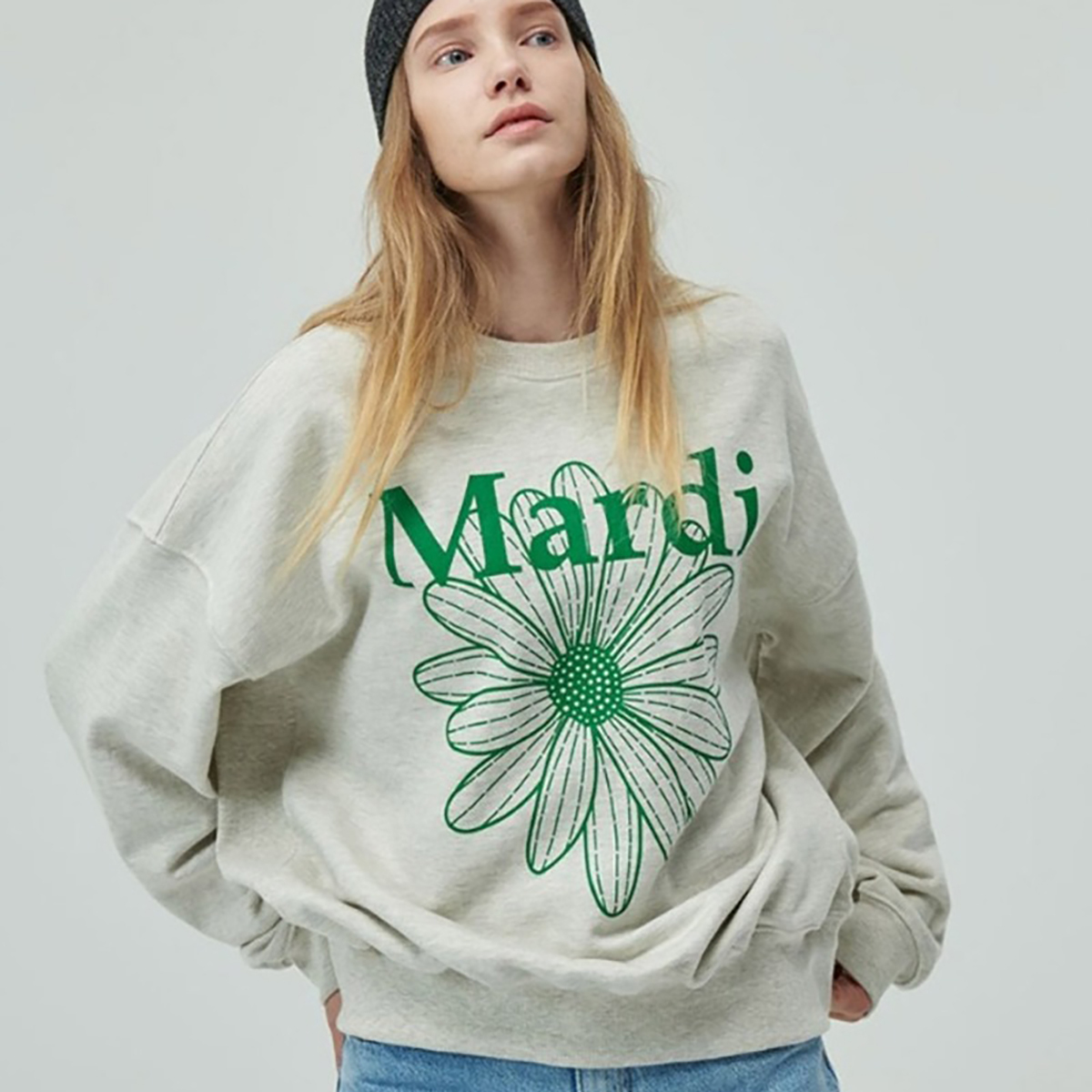 MARDI MERCREDI SWEATSHIRT FLOWERMARDI