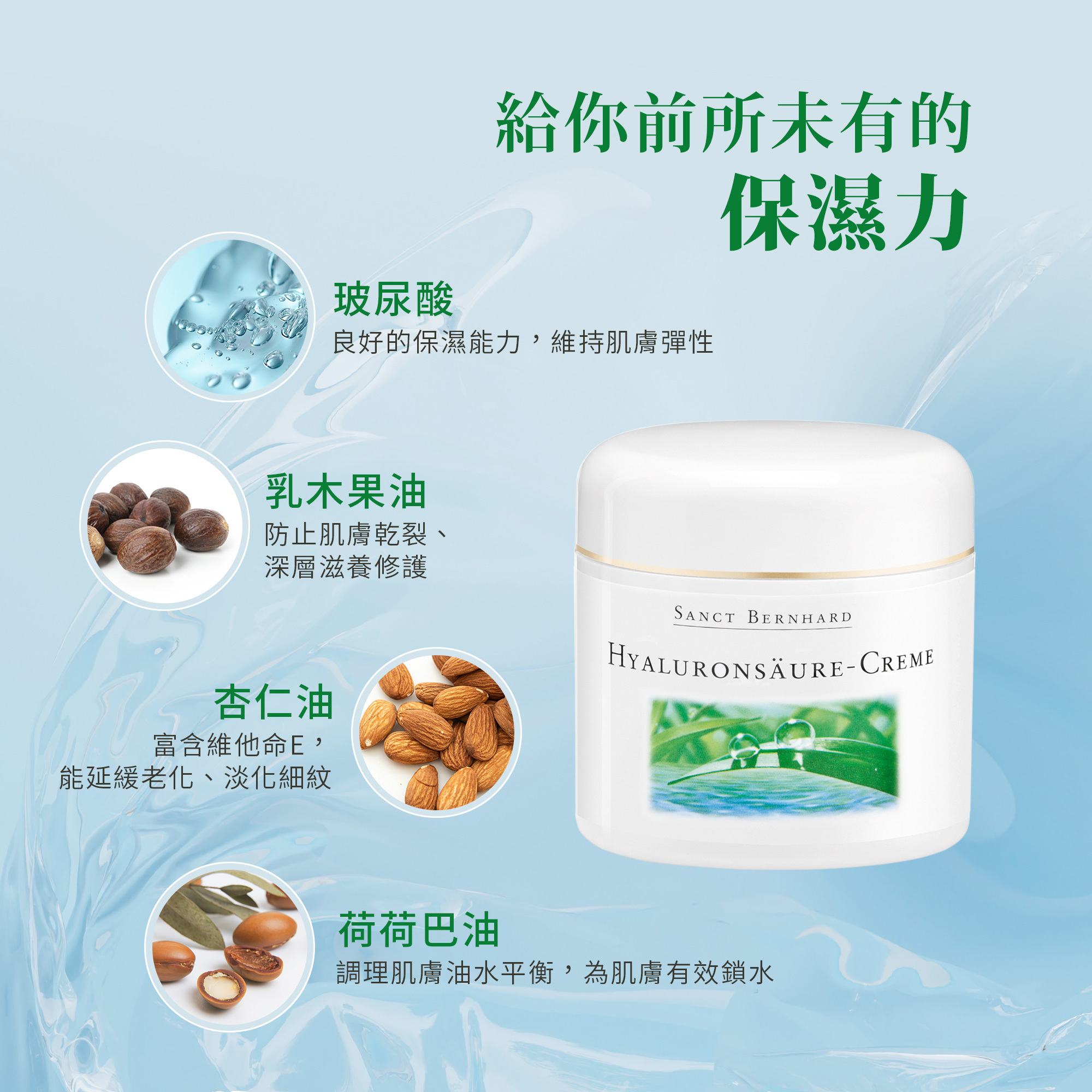 玻尿酸保濕面霜