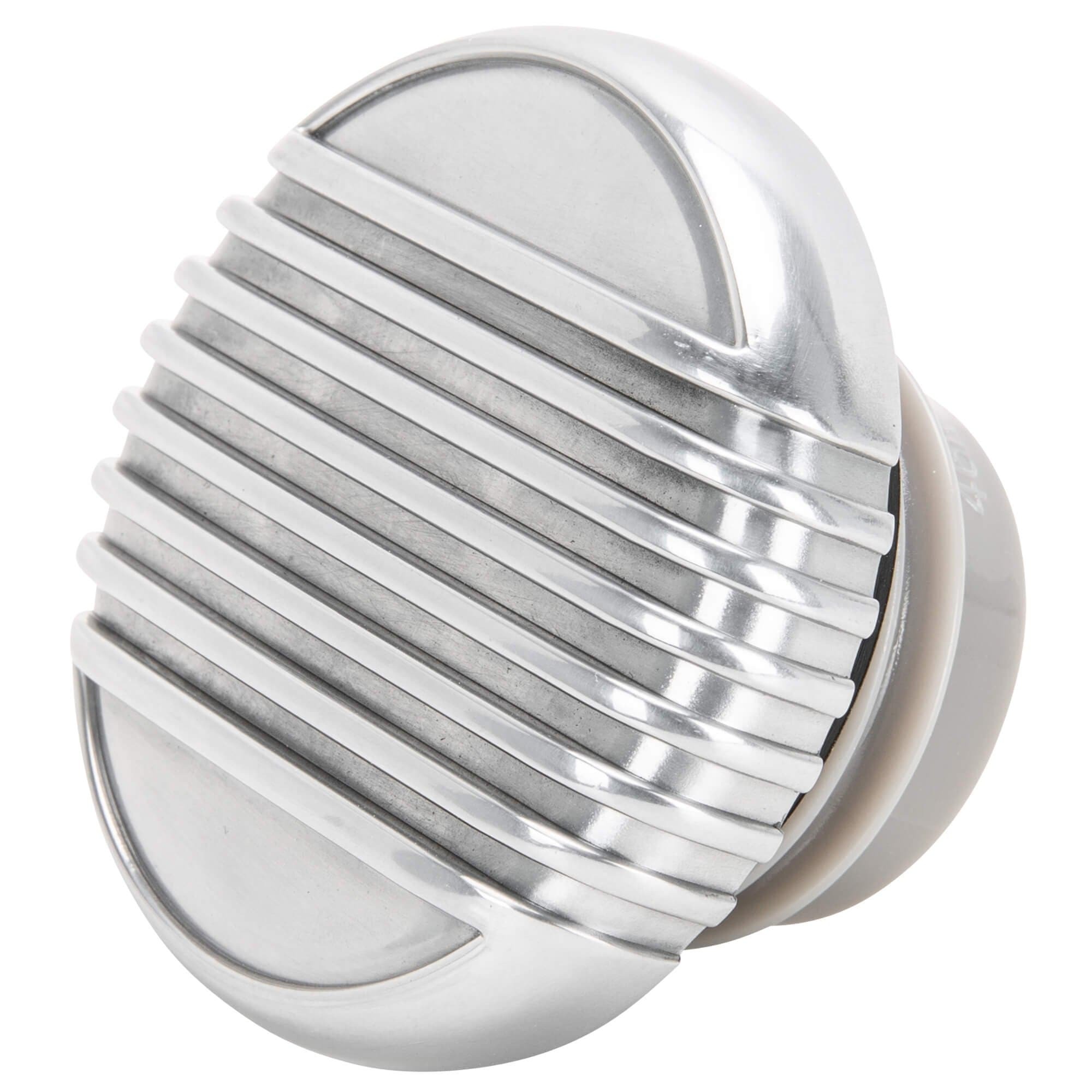 Lowbrow 油箱蓋 鰭片 - 拋光銀