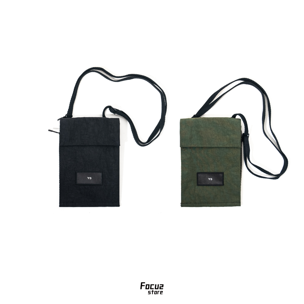 【Focus Store】現貨秒發 Y-3 Pocket Bag "Black / Olive" 兩色 口袋小包 IW6385黑色 / IW6384 橄欖綠