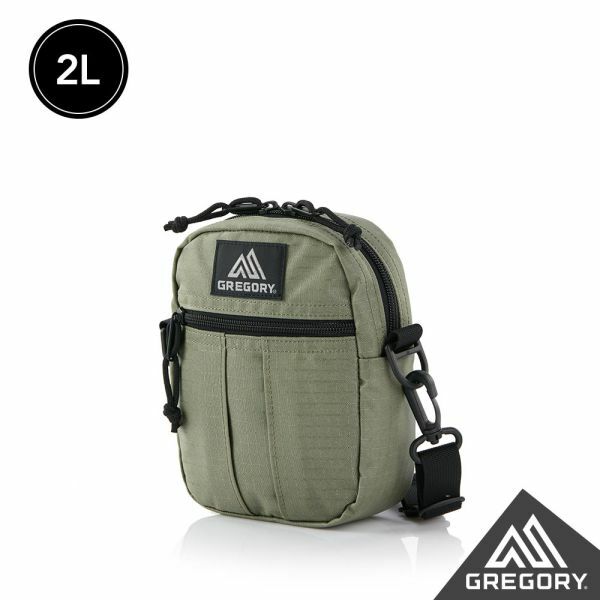 【Gregory】2L QUICK POCKET斜背包-亮漆綠、黑 / GG65459