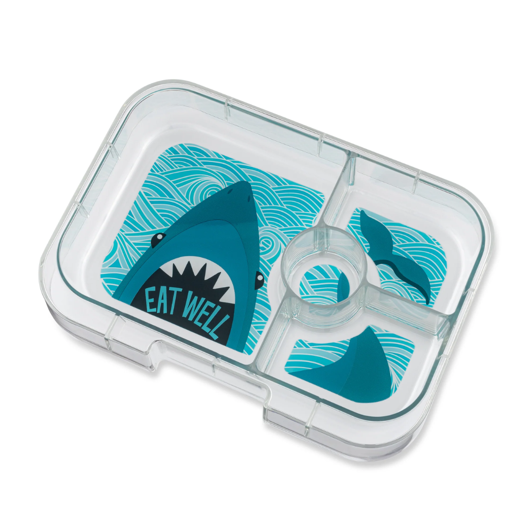 Yumbox Panino 午餐盒 (4格) - Surf Blue Shark