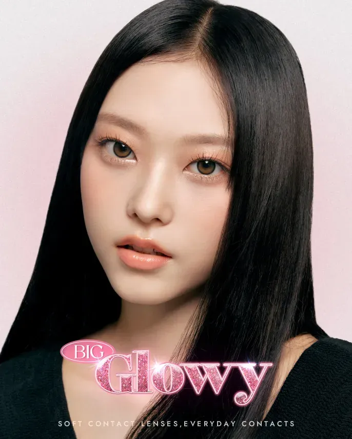 [月拋] OLENS Big Glowy Natural 1 month Moca Brown 月拋彩妝隱形眼鏡｜每盒2片