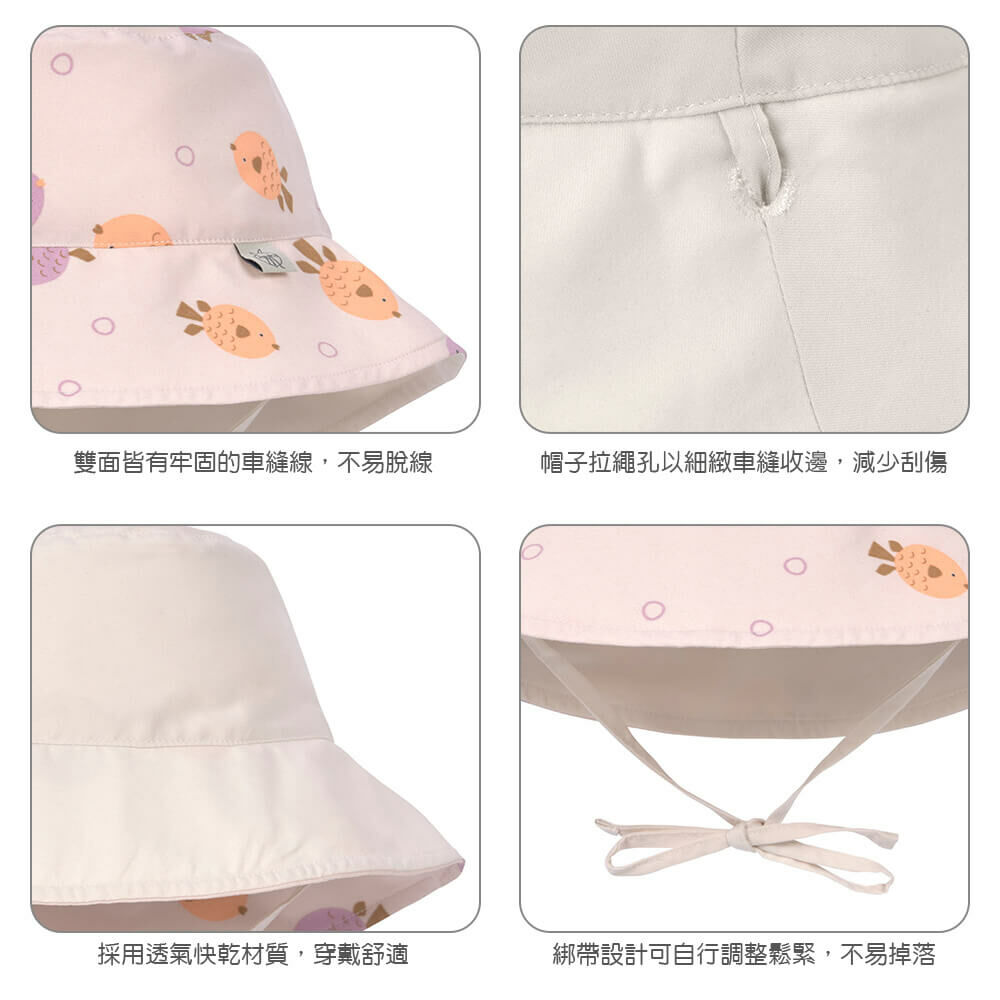 兒童夏日遮陽帽,日常沙灘玩水均適用,防曬系數UPF50+,正反雙面花色,材質透氣快乾柔軟舒適,綁帶設計不掉落,孩子玩水不怕曬,安全無毒寶寶嬰兒安心使用