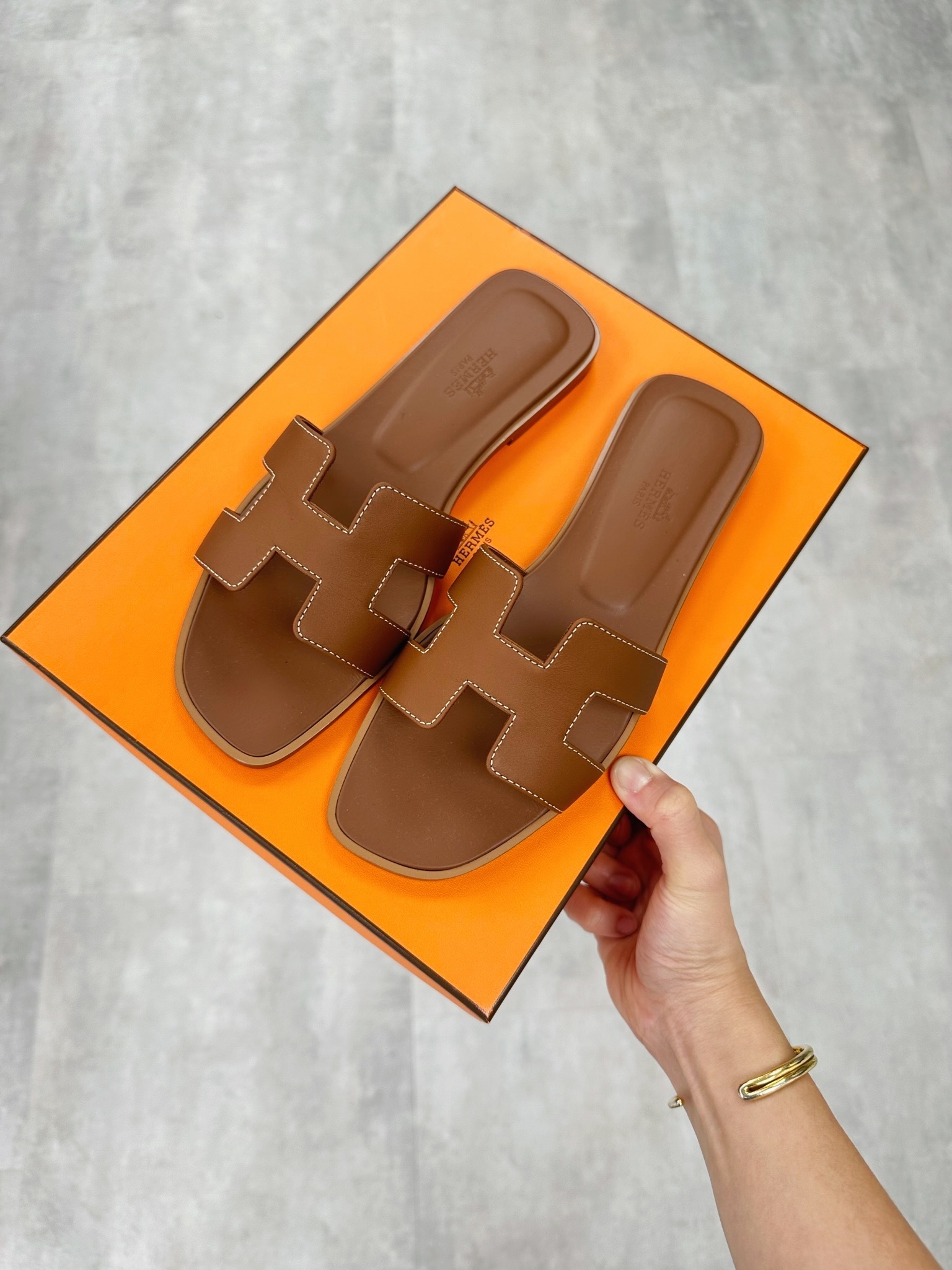 Hermes Oran Sandal
