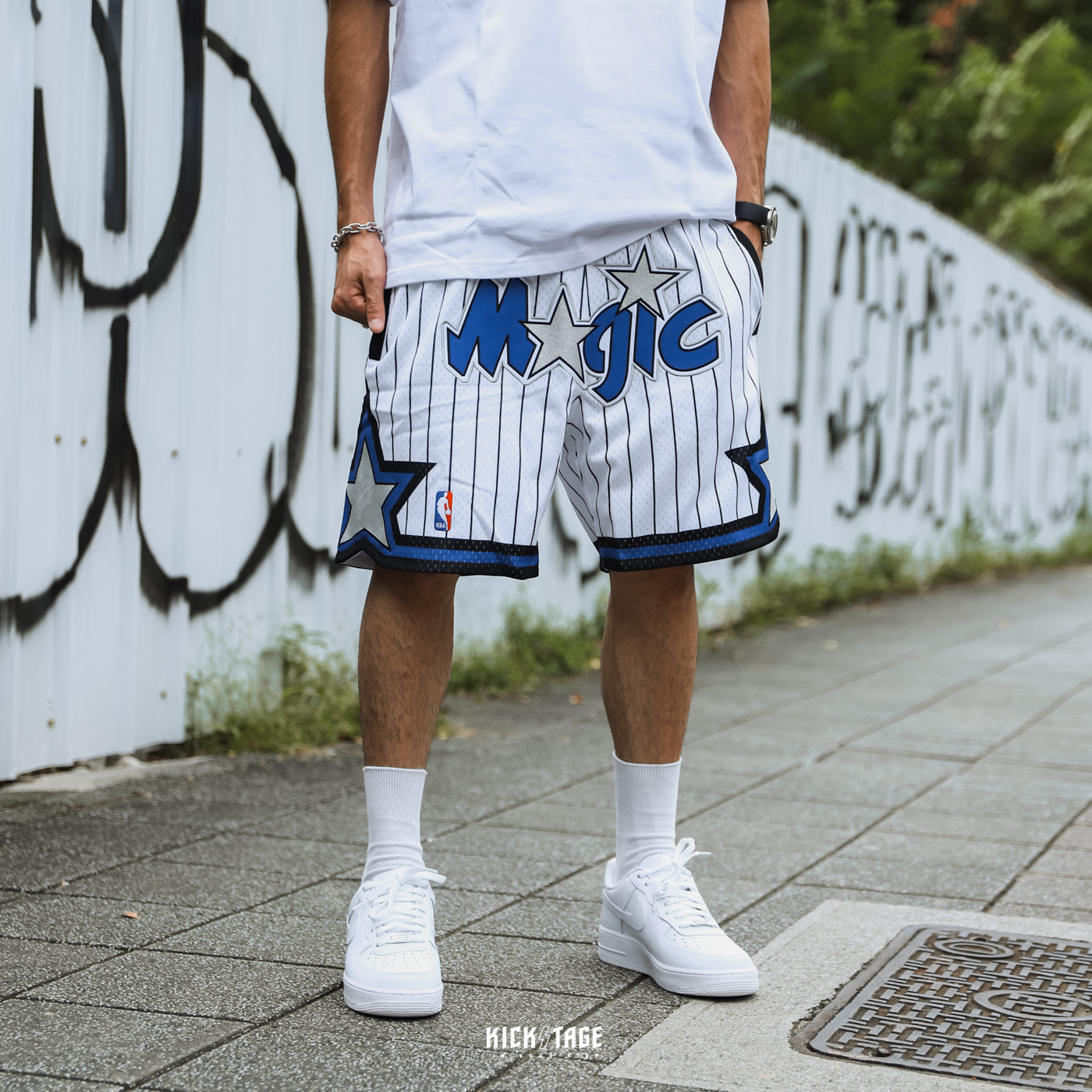 JUST DON x Mitchell & Ness M&N NBA MAGIC 魔術MNJD-SH38B