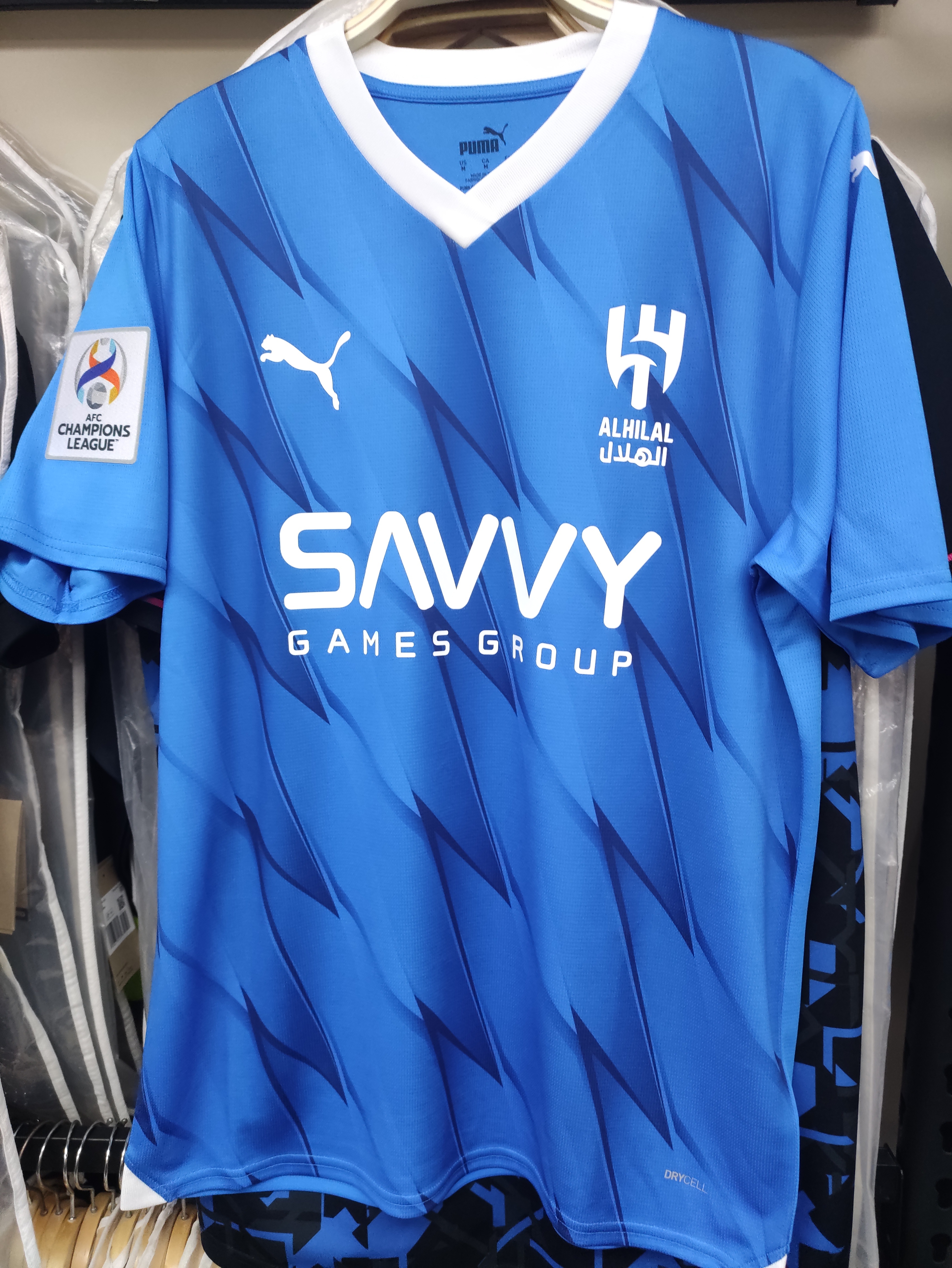 23-24希拉爾尼馬亞冠更衣室球員版球衣