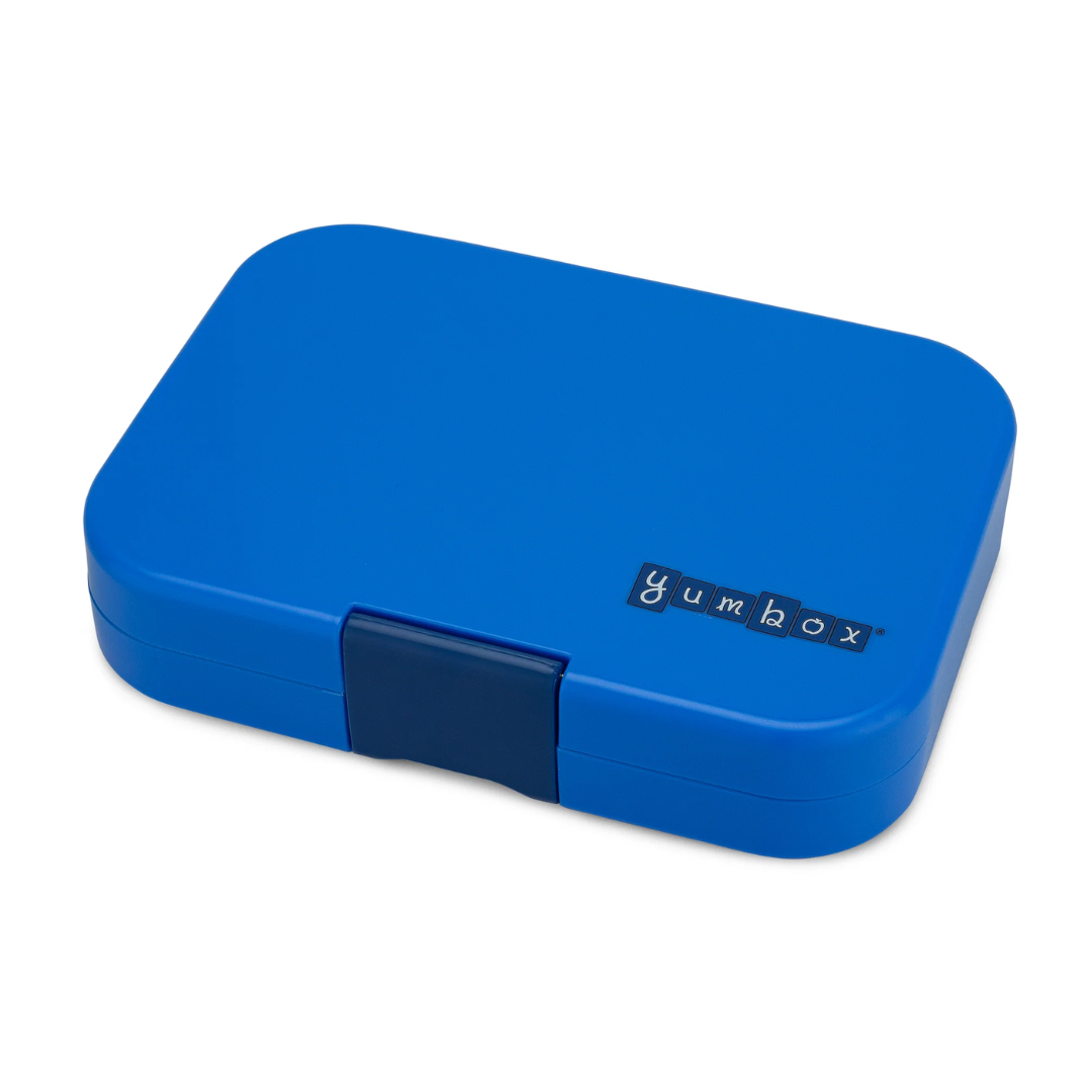 Yumbox Original 午餐盒 (6格) - Surf Blue Race Cars