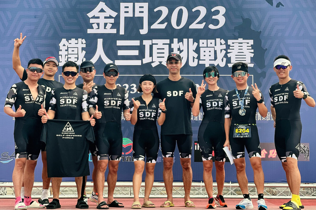 Santini訂製車衣-金門SDF車隊