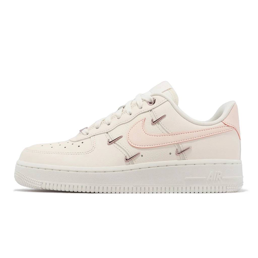 W Nike Air Force 1 Mini Gold 櫻花粉 玫瑰金勾 FV8110-181