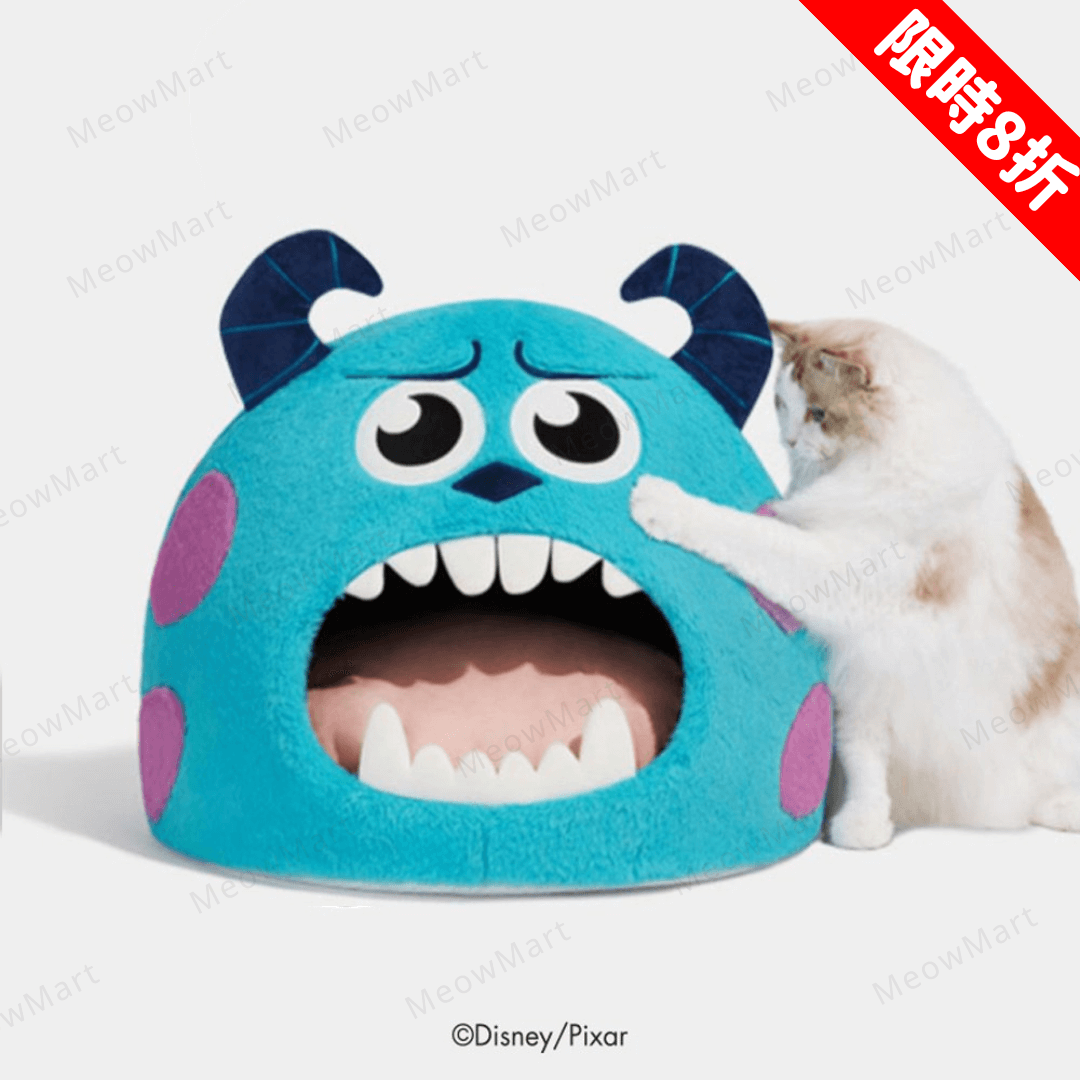 【限定8折】怪獸大學毛毛保暖寵物窩