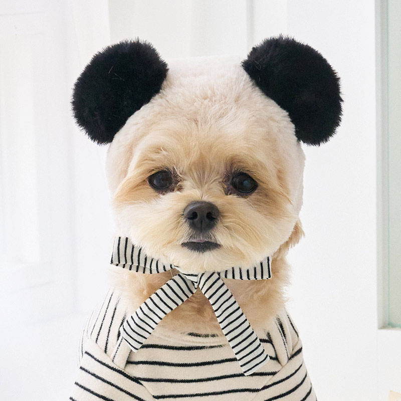 Panda Hat 熊貓帽-毛茸茸 It’s sunny outside