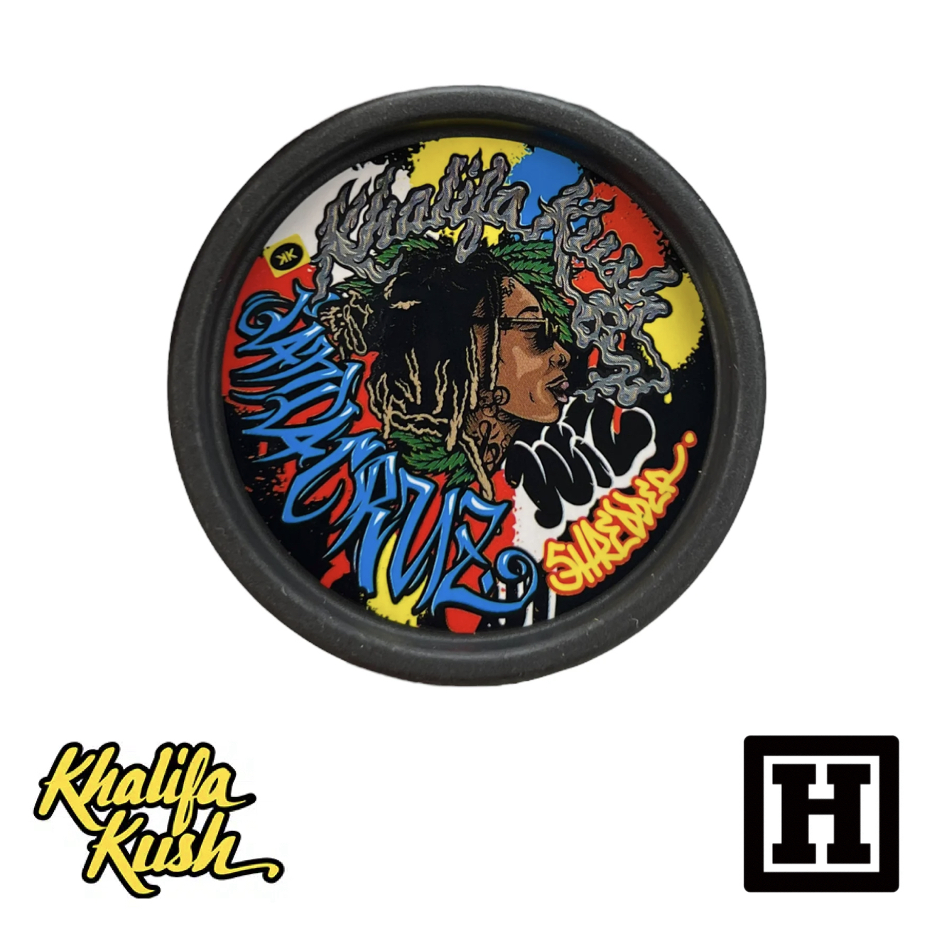 Santa Cruz x Khalifa Kush 四片式 環保研磨器