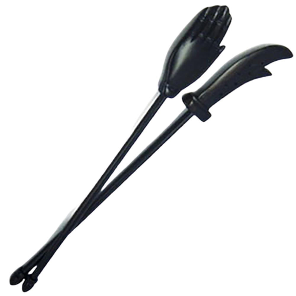 黑檀施食器 26公分 一對【十方】111741