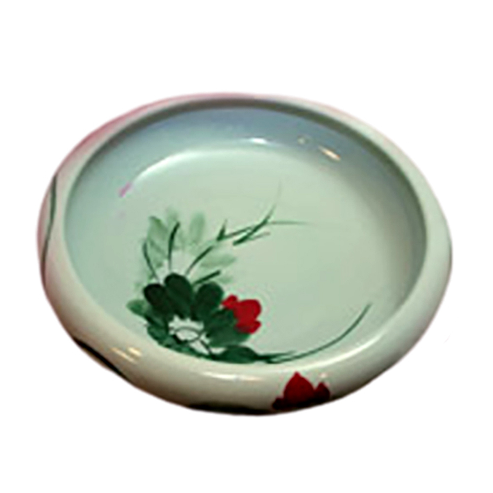 荷葉蓮花聚寶盆 33公分【十方】114480