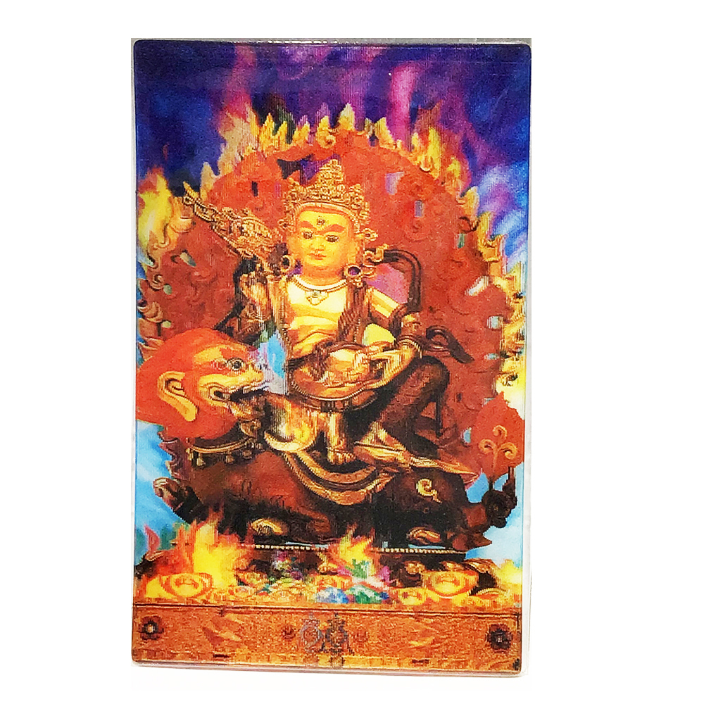 財寶天王{立體3D}小佛卡【十方】119326