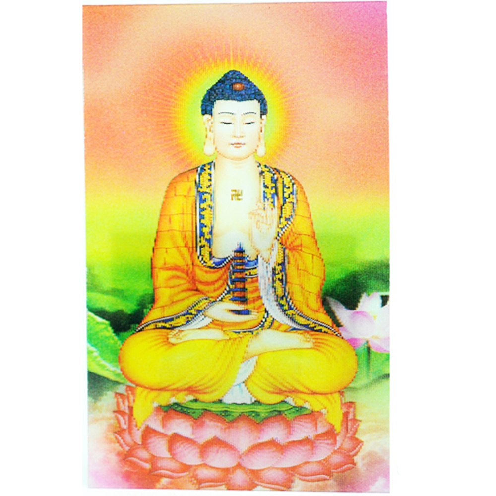 藥師佛A13立體3D佛卡5*9公分 10張【十方】154911