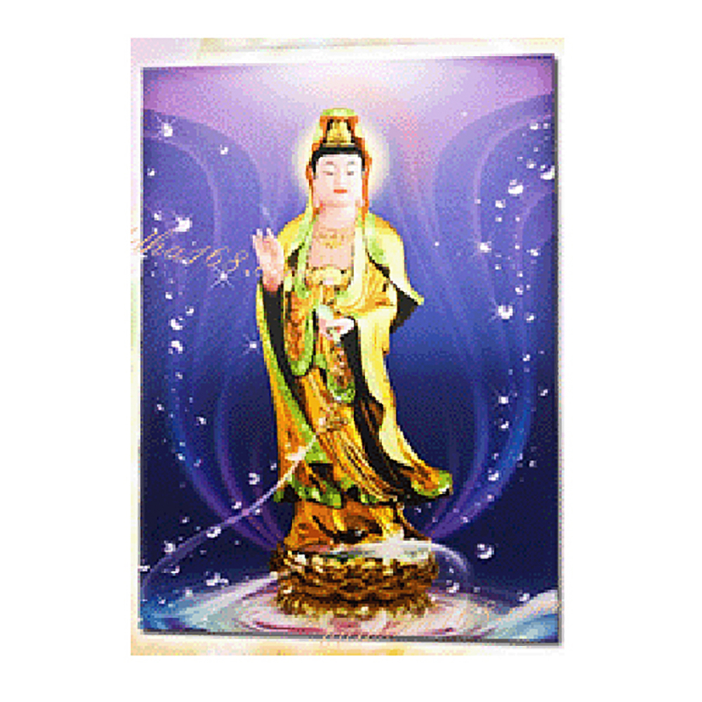 觀音3D立體法照24X34公分【十方】121106