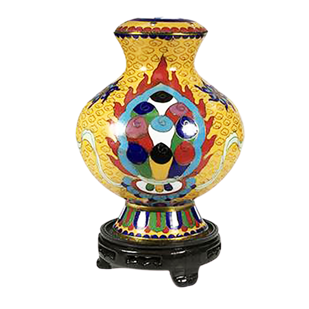 景泰藍財神寶瓶【十方】124840