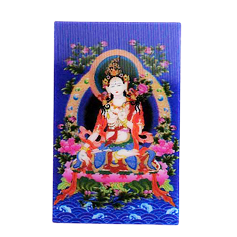 白度母立體3D佛卡5X9cm 10張【十方】154886