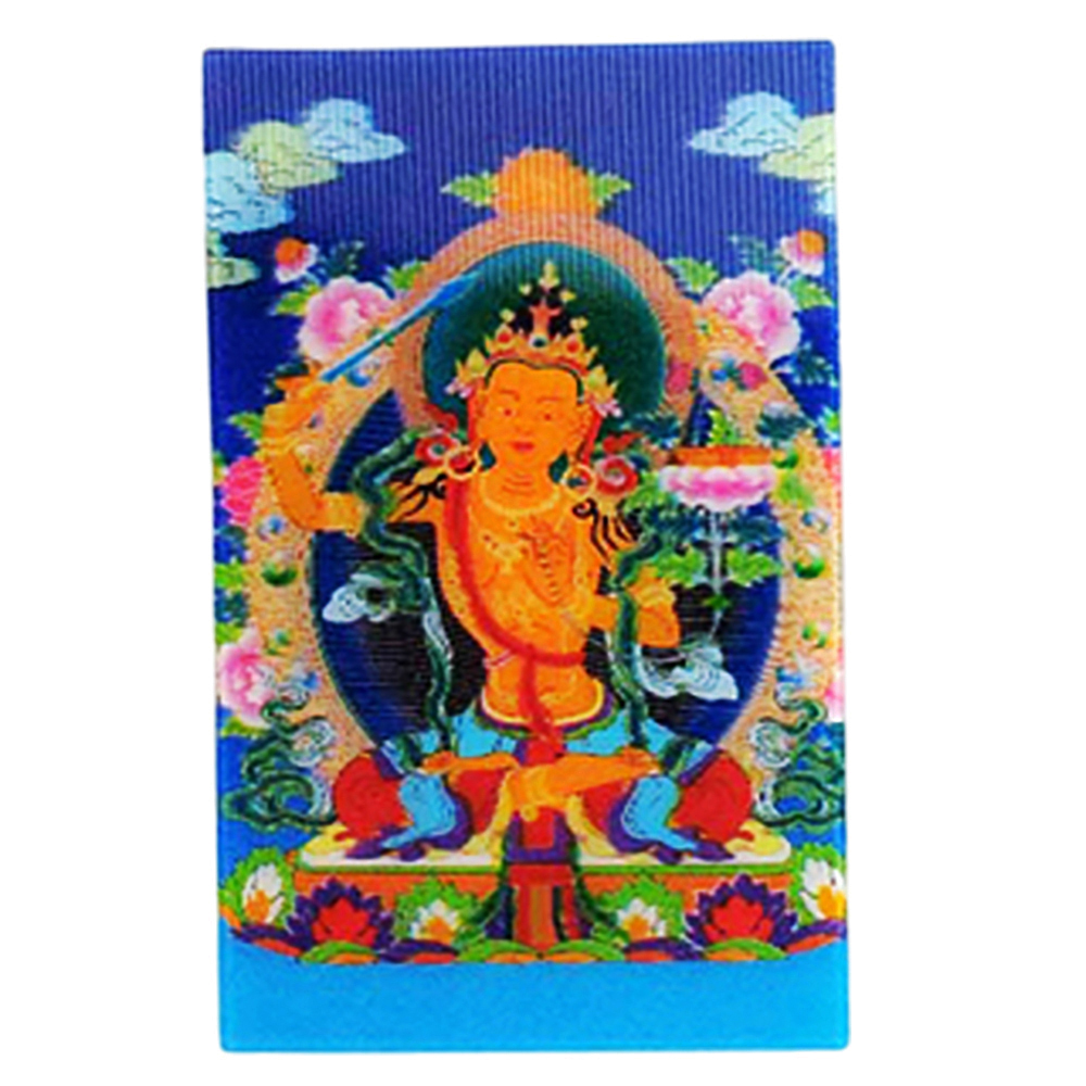 文殊菩薩{立體3D}小佛卡【十方】125032