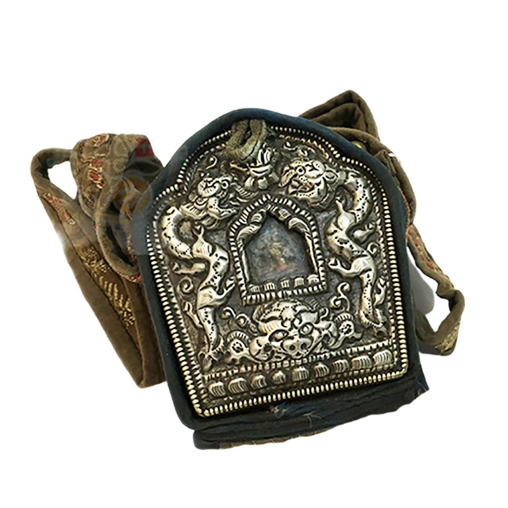 文殊菩薩護身嘎屋11公分【十方】125744