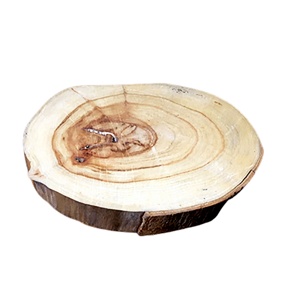 樟木片圓座墊18公分【十方】126180
