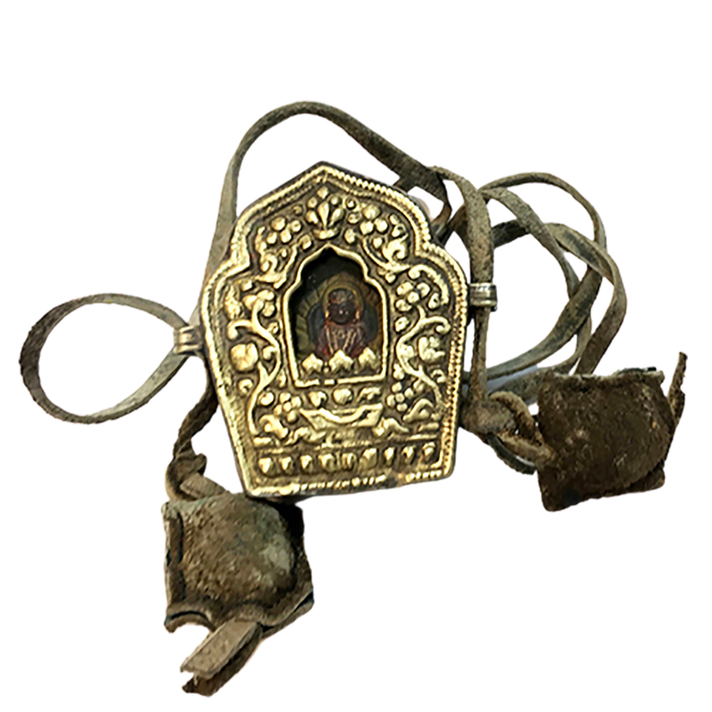 長壽佛嘎屋{附皮繩}6公分【十方】127565