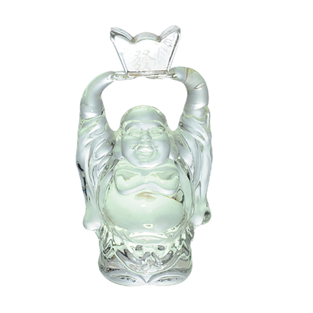 財神爺{琉璃}精品8公分【十方】130722