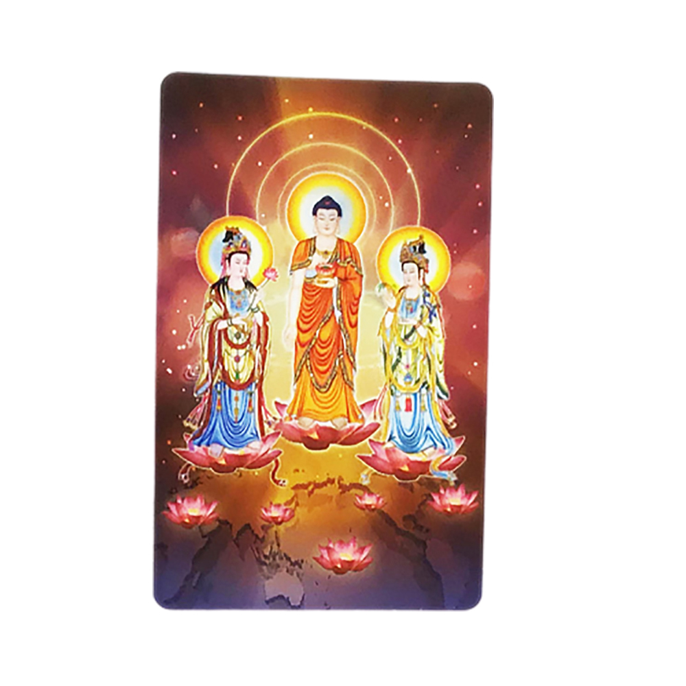 西方三聖VZ3厚佛卡1張【十方】130500