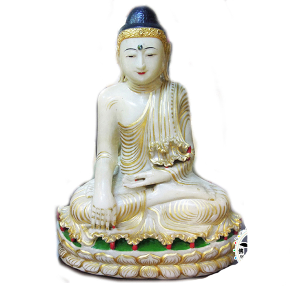 玉佛{緬甸白玉}47公分【十方】135469