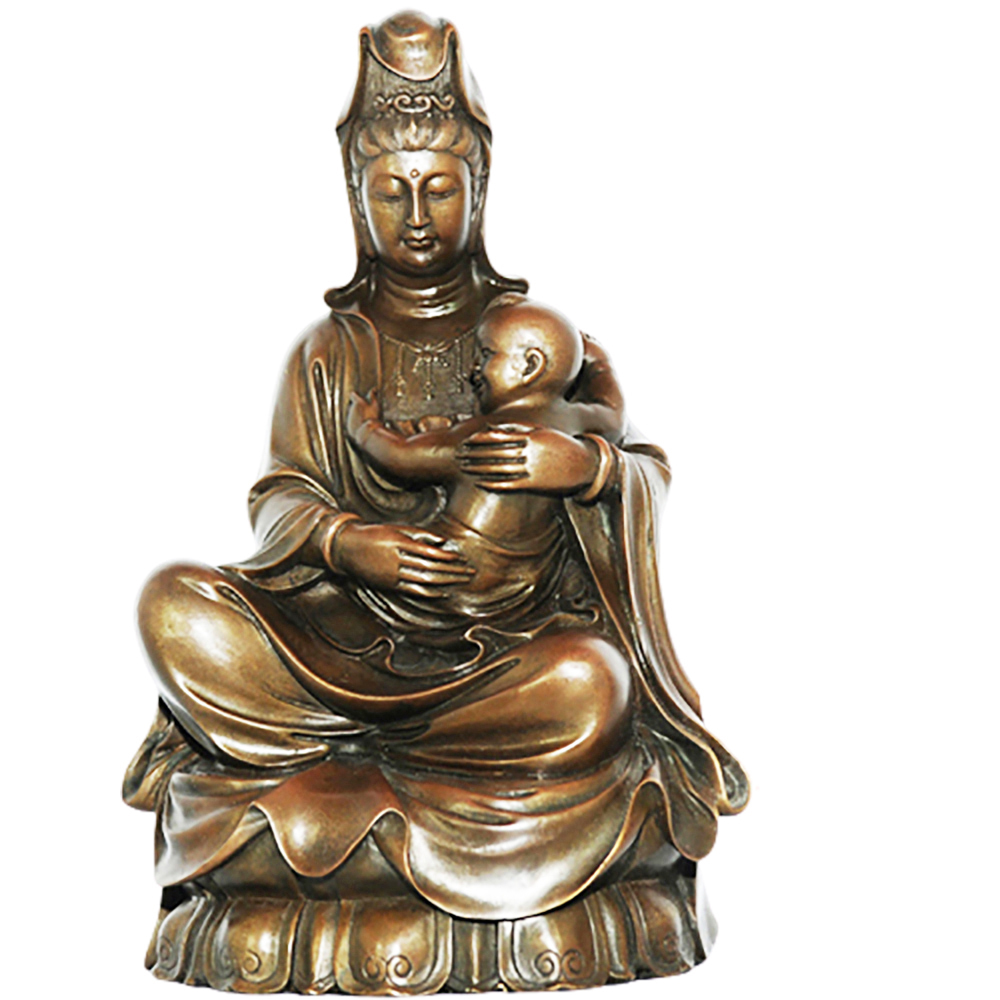 觀音送子 送子觀音{銅}精品【十方】134216