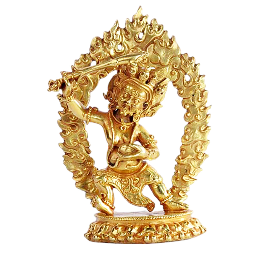 二臂嗎哈嘎拉{銅鎏金}9公分【十方】134993