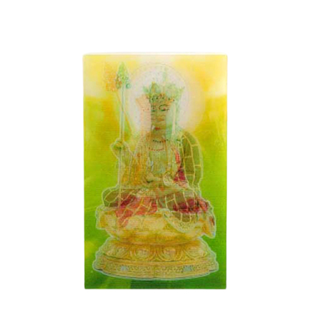 地藏菩薩 立體3D佛卡5X9cm 10張【十方】154895