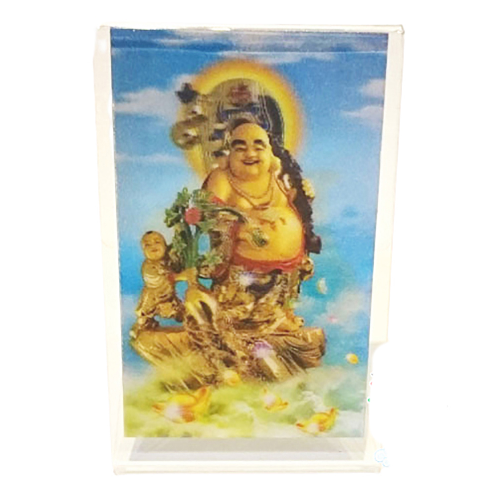 財神爺3D雙變卡+壓克力座【十方】138388