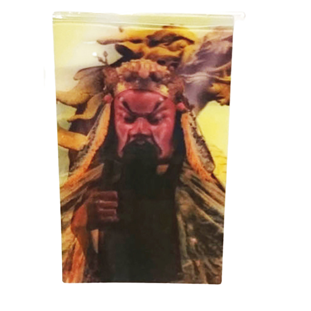 關聖帝君3D雙變卡+壓克力座【十方】138404