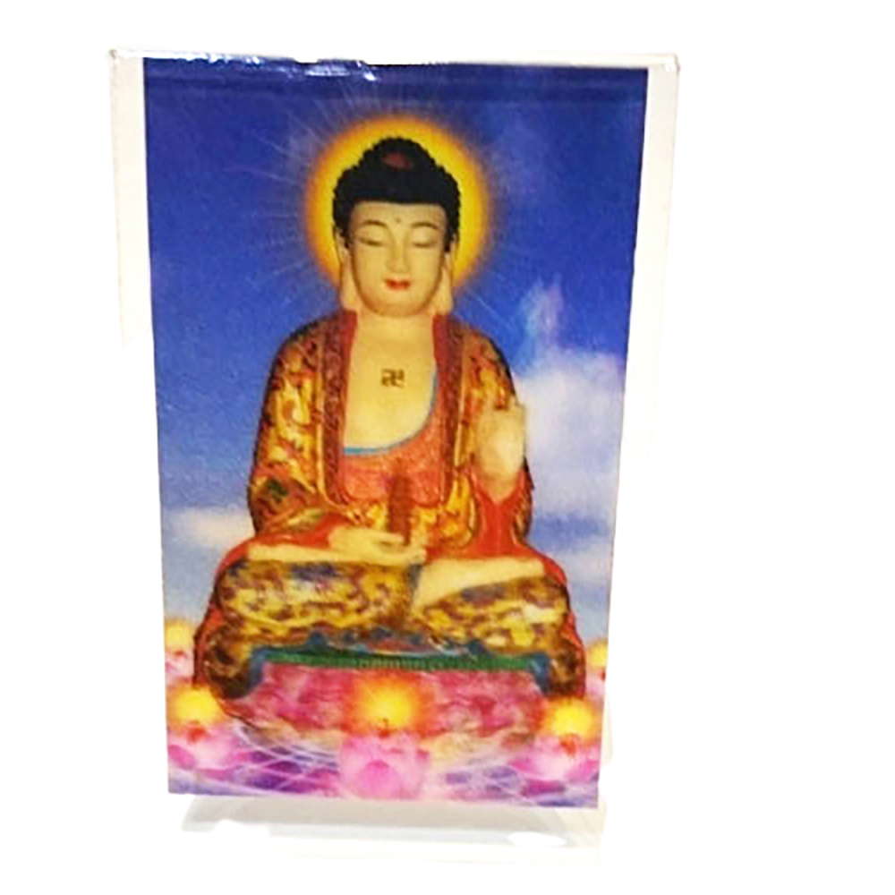 藥師佛3D雙變卡+壓克力座【十方】138387