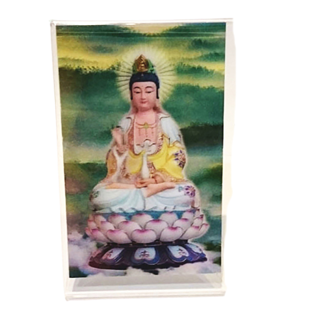 觀音菩薩3D雙變卡+壓克力座【十方】138402