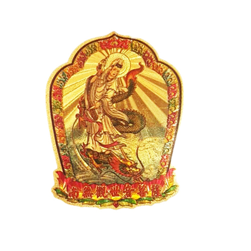 騎龍觀音貼紙【十方】142970